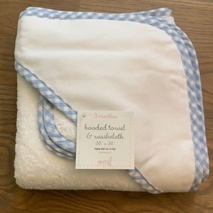 Hooded Towel and Washcloth